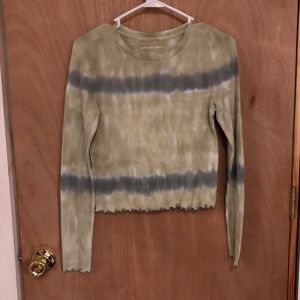 Women’s American Eagle Tie Dye Long Sleeve Top